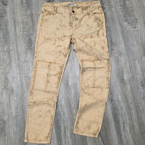 Free People Grungy Straight Jeans Size 8 - Picture 1 of 7